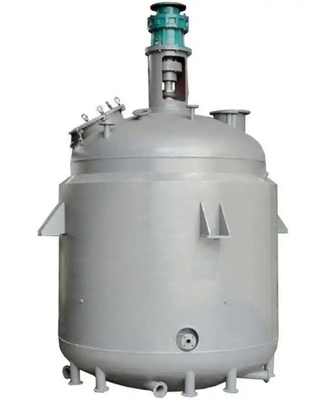 1600 kg Reator de metal seguro ISO ASME Certificado recipiente separado