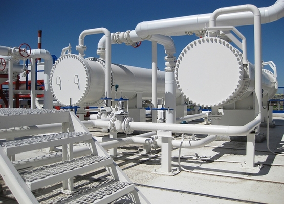 Intercâmbio de calor em espiral de aço inoxidável com certificados A2 ISO ASME