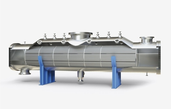 Exchanger de calor de aço inoxidável 304/316 homologado pelo CE