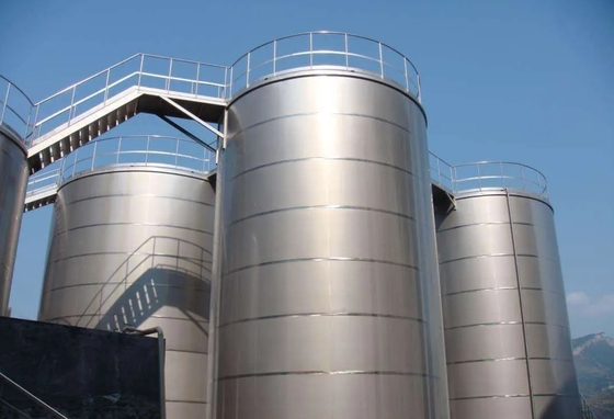 Sanitário A2 ISO ASME Padrão Água cerveja bebida fermentador Tanque Torre